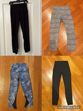 Set of 4 Lululemon Leggings Size 4